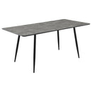 Horizon - Butterfly Leaf Extension Dining Table - Gray