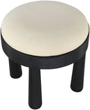 Larea - Upholstered Ottoman - Cream