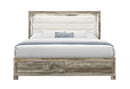 Callie - 5 Piece Full Bedroom Set (Bed, Dresser & Mirror, Nightstand, Chest) - Brown