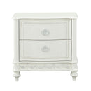 Dorothy - Nightstand With 2 Drawers - Ivory
