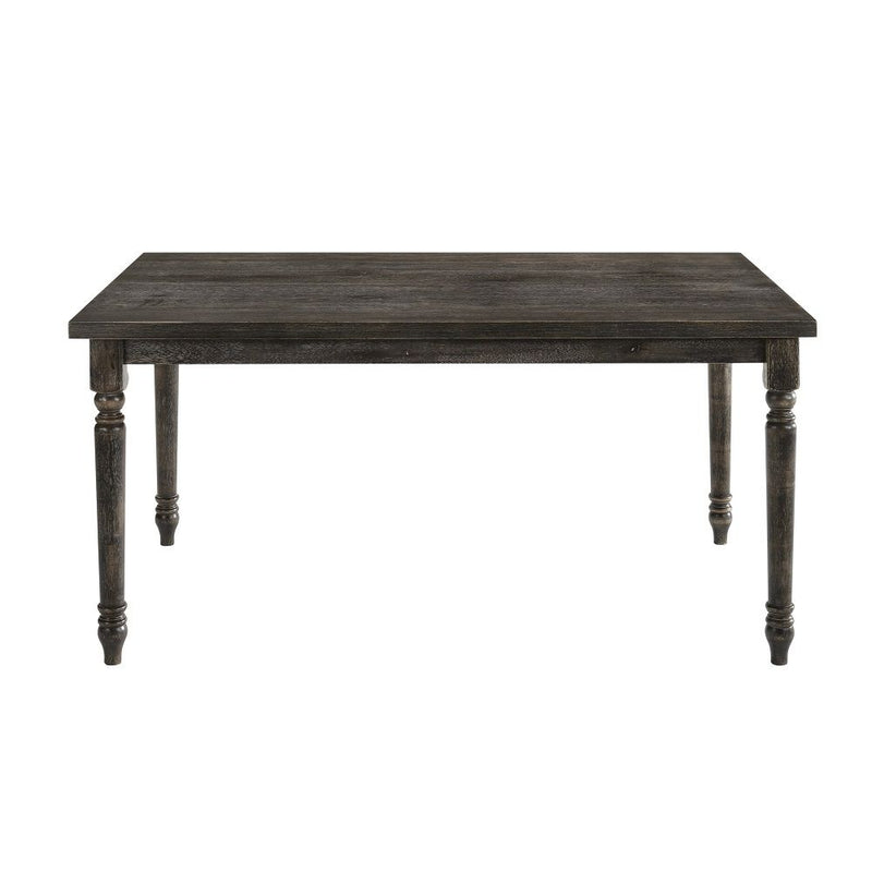 Claudia II - Dining Table - Weathered Gray
