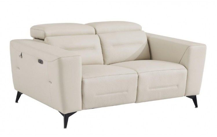 989 - Power Reclining Loveseat With Power Headrest