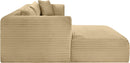 Shaggy - 3 Piece Modular Sectional