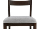 Higgins - Dining Chair (Set of 2) - Dark oak