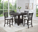 Hartwell - 5 Piece Dining Room Set - Charcoal Black