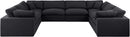 Comfy - 8 Piece Linen Modular Sectional