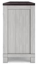 Darborn - 88" TV Stand With Electric Infrared Fireplace Insert - Gray / Brown