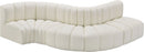 Arc - Faux Leather 5 Piece Modular Sofa