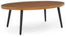 Horizon Hall - Cocktail Table - Two-tone Brown