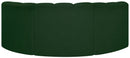 Arc - Boucle Fabric 3 Piece Modular U-Shaped Sofa
