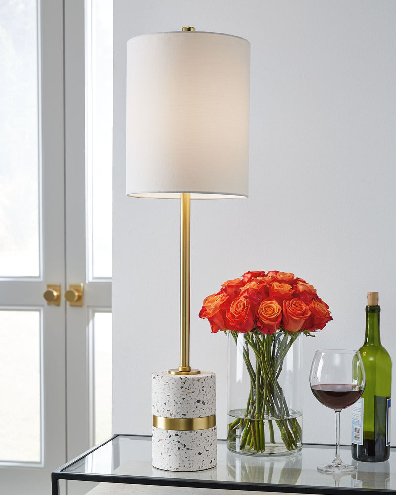 Maywick - White - Metal Table Lamp