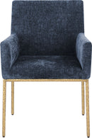 Reeves - Dining Chair With Gold Legs (Set of 2)