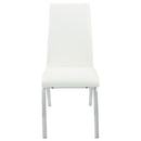 Bishop - Upholstered Dining Side Chair (Set of 2) - White