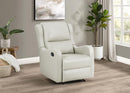 Kelsey - Upholstered English Arm Recliner Chair - Ivory