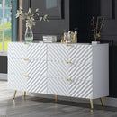 Gaines - Dresser - White High Gloss
