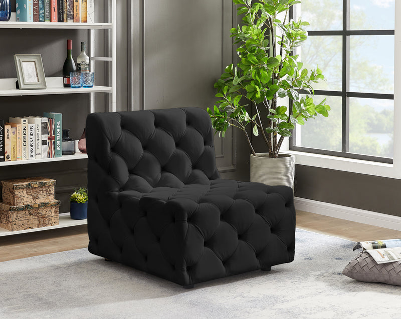 Tuft - Armless Chair - Black