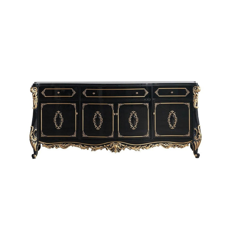 Betria - Console Cabinet - Gold & Black