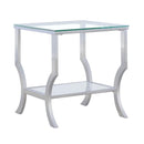 Saide - Rectangular Glass Top Table
