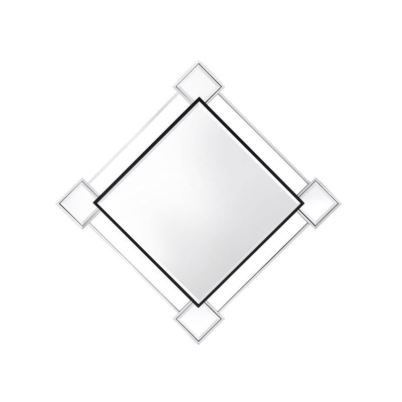 Asbury - Accent Mirror - Mirrored & Chrome