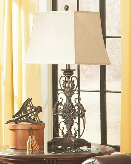 Sallee - Gold Finish - Poly Table Lamp