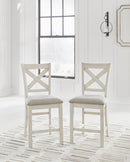 Robbinsdale - Upholstered Barstool (Set of 2) - Antique White