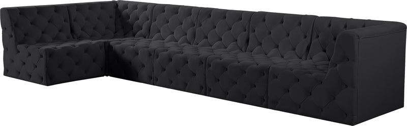 Tuft - Modular Sectional 6 Piece - Black