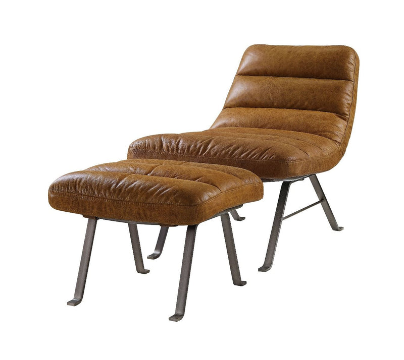 Bison - Accent Chair - Toffee Top Grain Leather