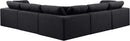 Comfy - 5 Piece Linen Modular Corner Sectional