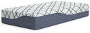 12 Inch Chime Elite 2.0 - Twin Mattress - White / Blue