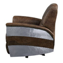 Brancaster - Power Motion Recliner - Retro Brown Top Grain Leather & Aluminum