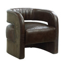 Feyre - Accent Chair - Espresso Top Grain Leather