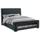 Preston - Upholstered Audio Flame Visualizer Bed