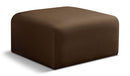 Arc - Velvet Ottoman