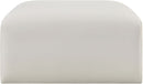 Arc - Faux Leather Ottoman