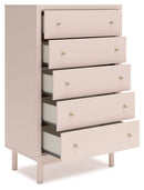 Wistenpine - Five Drawer Chest - Blush
