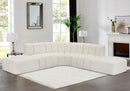 Arc - Faux Leather 6 Piece Corner Modular Sofa