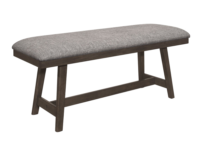 Ember - Bench - Gray & Walnut