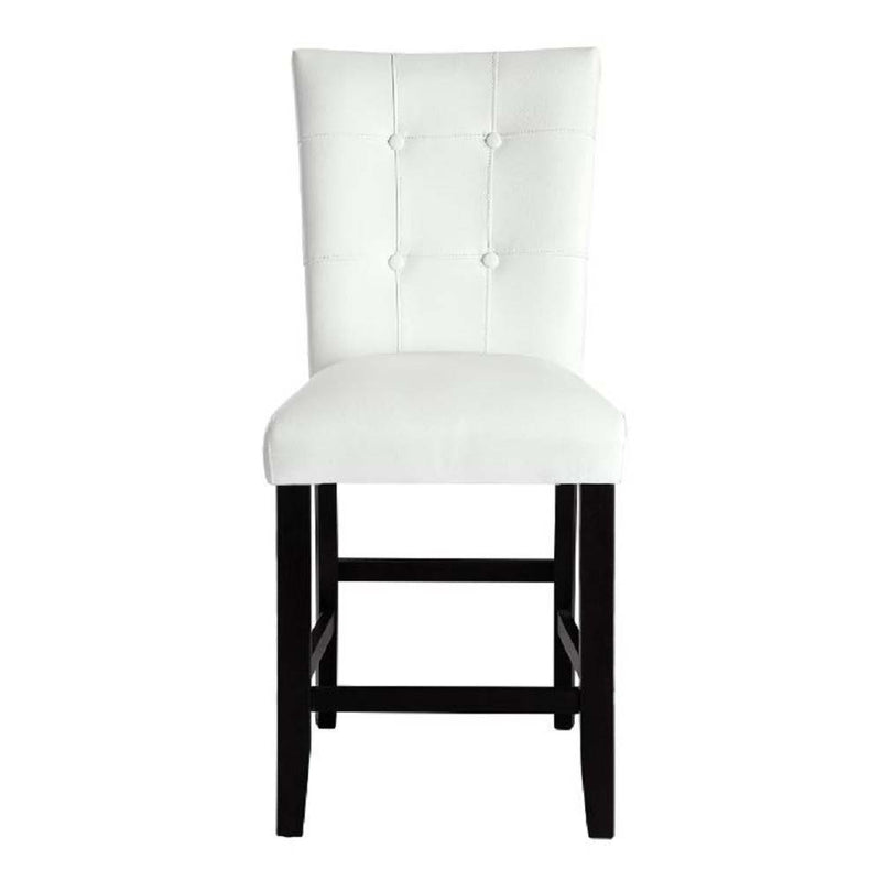 Sandoval - Side Chair (Set of 2) - Beige PU & Champagne Finish