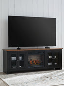 Wildenauer - 76" TV Stand With Electric Fireplace