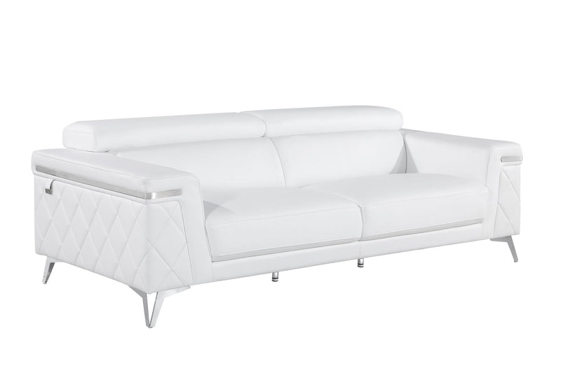 1140 - Top Grain Italian Leather Sofa