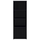 Winfield - 3-Sheld Media Tower Entertainment Pier - Black