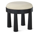 Larea - Upholstered Ottoman - Cream