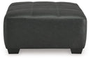 Brixley Pier - Oversized Accent Ottoman - Graphite