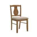 Kayee - 5 Piece Dining Set - Weathered Oak