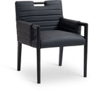 Aimee - Dining Arm Chair - Black Legs