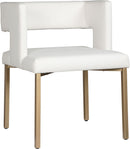 Caleb - Dining Chair with Gold Legs (Set of 2)