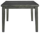 Hallanden - Rectangular Dining Room Butterfly Extension Table - Gray