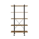 Nefo - Bookshelf - Rustic Oak & Black