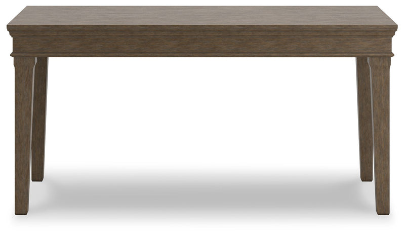 Janismore - Weathered Gray - Home Office Desk