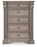 Blairhurst - Five Drawer Chest - Light Grayish Brown